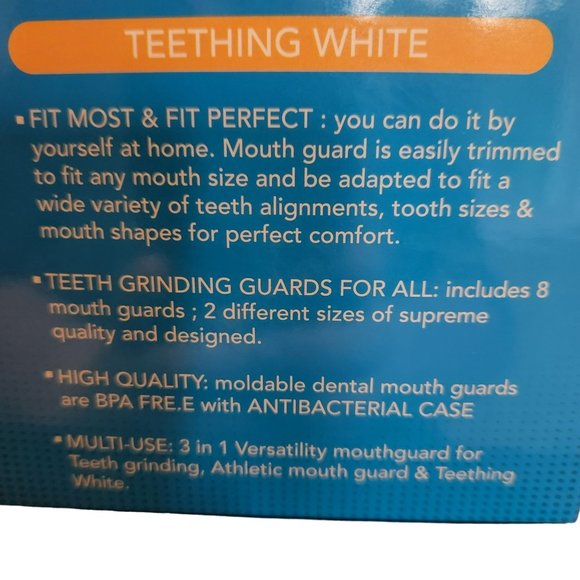 Mouth guard teeth grinding set lot of 6 - Picture 7 of 8